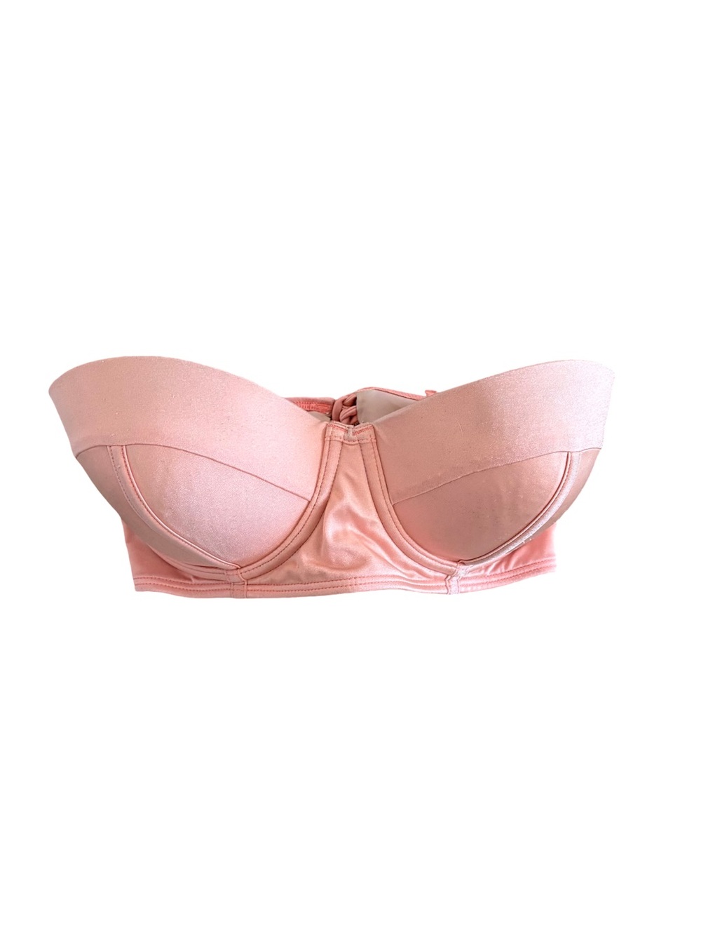Victoria's Secret Strapless Bandeau Bra in Blush Pink